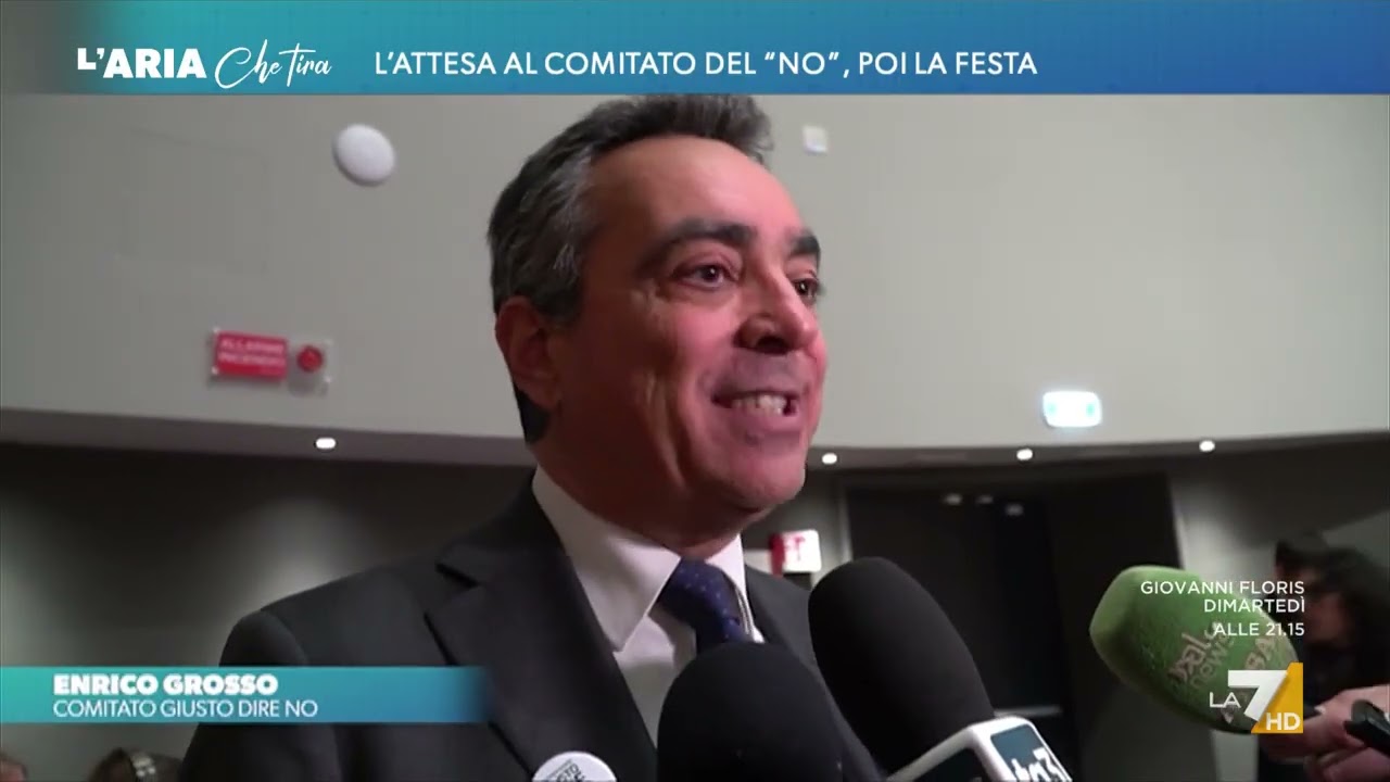 L'attesa al Comitato del NO, poi la festa