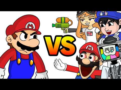 Super Mario Murders SMG4 Characters