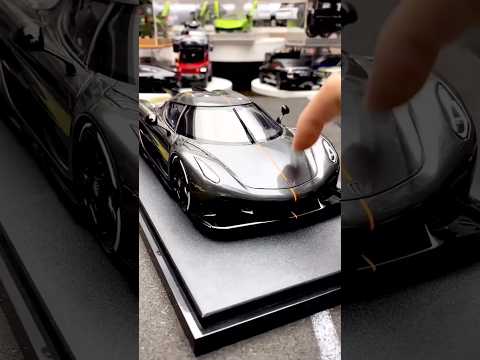 Unboxing the koenigsegg jesko. #koenigsegg #koenigseggjesko #modelcars #diecastmodel