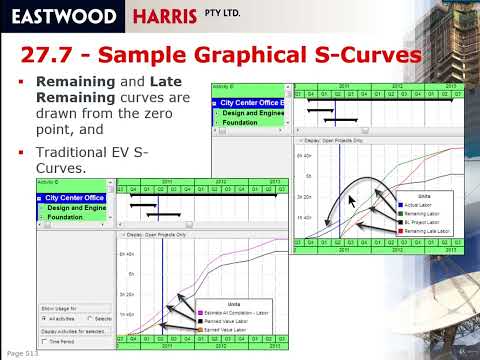 P6 PPM - LESSON 9 (Earned Value Management with P6) - 3. Estimate to Complte, Activity Usage S-Curve