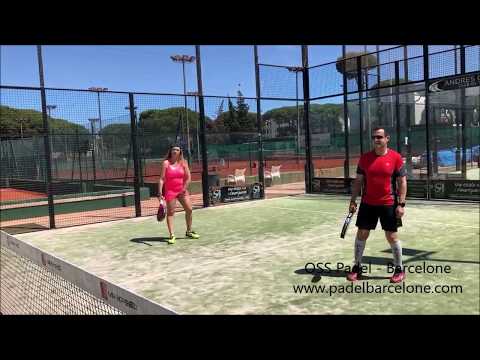 STAGE DE PADEL À BARCELONE pour José