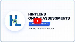 Meet Hint Lens: How to Pass Any Codility Coding Assessment (100% Undetectable AI)