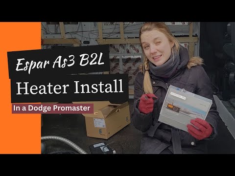 Install Espar (Eberspacher) Airtronic S3 B2L in Dodge Promaster