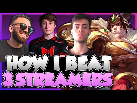 How I Beat THREE Streamers in High Elo as Garen Mid | riste | League of Legends