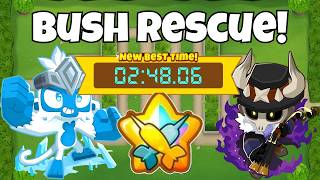BUSH RESCUE! TOP 50 EZZZ! 🥶BTD6 Race in 02:48.06