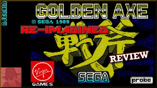 Golden Axe Re-Imagined : Mod from 2015 - ZX Spectrum 128K !! with Commentary