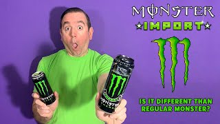 Monster Import Energy Drink Product Review; Trying Monster Import for the first time!