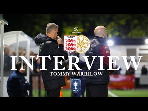 Interview - Tommy Warrilow - 2-1 Loss in the Kent Senior Cup to Sevenoaks Town