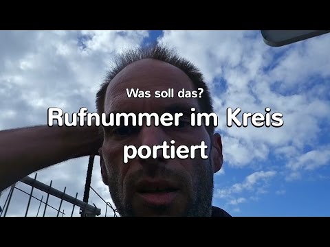 Warum ich meine Rufnummer einmal im Kreis portieren mußte...