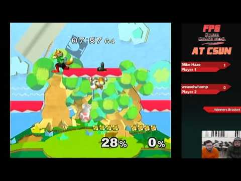 FPG: Melee at CSUN 1 - Mike Haze vs weaselwhomp - Winners Bracket