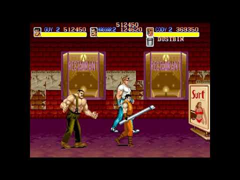 Final Fight 30th Anniversary - 3 Players (Playthrough/Longplay) 4K