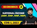 Economics 02 National Income GDP GNP NNP NDP CDS 1 2023