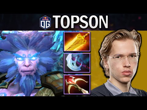 OG.TOPSON MONKEY KING TRYING NEW META RADIANCE - DOTA 2 7.30 GAMEPLAY