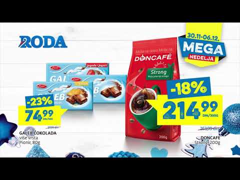 Roda I Mega nedelja 30.11 - 6.12.2018.