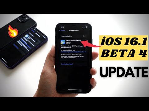 iOS 16.1 Beta 4 Update on iPhone XR !