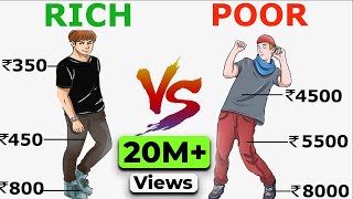 गरीब VS अमीर| 5 MAIN DIFFERENCE BETWEEN RICH AND POOR | THIS WILL CHANGE YOUR LIFE COMPLETELY