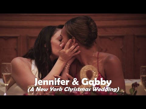 Jennifer & Gabby 🏳️‍🌈| A New York Christmas Wedding