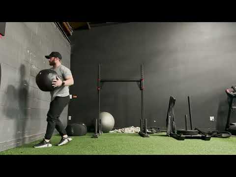 Jump Redirect Side Medball Toss