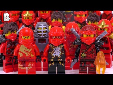 Every LEGO Kai Minifigure Ever Made!!! | Ninjago Collection Review