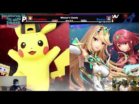 NadiA (Pikachu) vs. @pinkbombo91 (Pyra) - Winners Semis - Smashkatoon 54