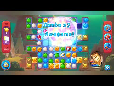 Fishdom 2022, no Boosters,  1100  level  -  прохождение без бустеров,  1100  уровень.