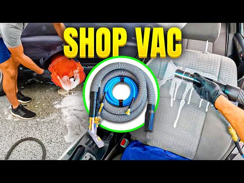 BEST Detailing Extractor Setup for Nasty Upholstery Detailing (2024)