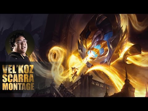 Scarra as VEL'KOZ - highlights from 4 games (2017)