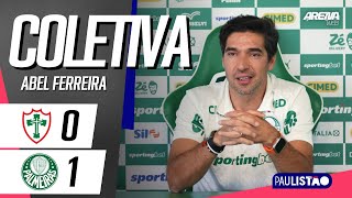 COLETIVA ABEL FERREIRA | AO VIVO | Portuguesa x Palmeiras - Paulistão 2026