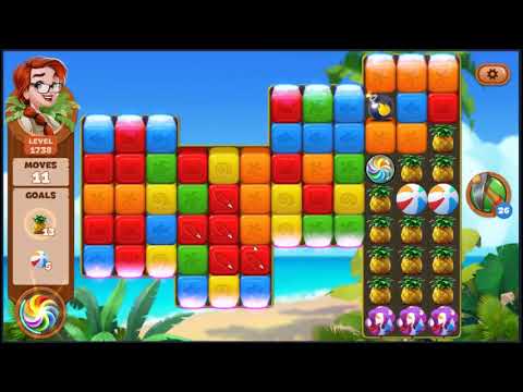 Lost Island Blast Adventure Level 1738 - NO BOOSTERS 🏝️ | SKILLGAMING ✔️