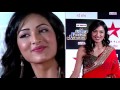 Yeh Hai Mohabbatein S Roshni Fame Vidisha Showing Assets At The Red Carpet Of Star Parivaar Awards