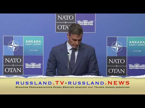 Spaniens Premierminister Pedro Sánchez reagiert auf Trumps Handelsdrohung