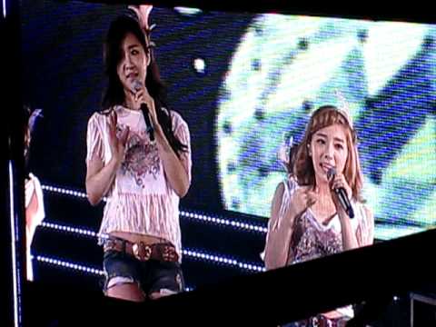 [FANCAM] 111210 GG Tour in SG 2nd night - ITNW + WTG