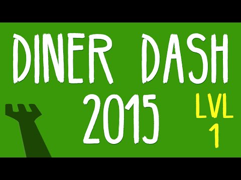 Diner Dash 2015 level 1 walkthrough