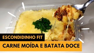 Melhor Escondidinho Fit com Carne e Batata Doce que voc vai comer