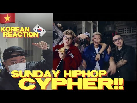 🇻🇳🇰🇷🔥Korean Hiphop Junkie react to 16 Typh, 16 BrT, Lil Wuyn, R.I.C - SUNDAY HIPHOP CYPHER (VN/ENG)
