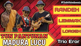 Download lagu PANTUN MADURA LUCU/LAGU MADURA TERLUCU/TUN PANTUNAN/FAQIH FEAT BOHENK mp3