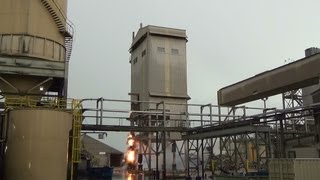 preview picture of video 'Chemical Plant Mixed Feed Annex & Rotary Kiln Pedestals - Controlled Demolition, Inc.'