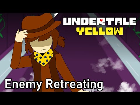 Enemy Retreating...WITH LYRICS! [Undertale Yellow]