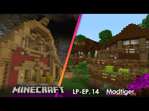 Madtiger416 - Minecraft 1.16.5 Survival Let's Play Ep. 14  We Build A Potions Hut + An Underground Barn