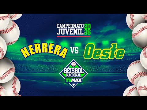 HERRERA VS PMÁ. OESTE | ⚾ BÉISBOL JUVENIL  2026 | #FullBeis | EN VIVO