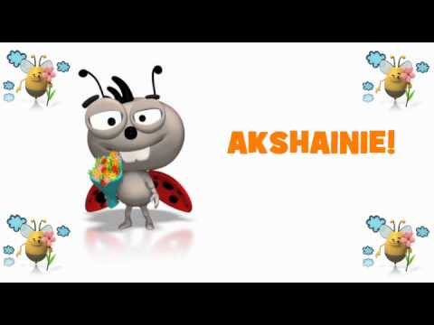 CONGRATULAZIONI AKSHAINIE!