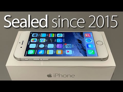 Unboxing a BRAND NEW iPhone 6 - 10 Years Later