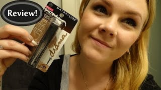 Maybelline Brow Drama First Impression Review!