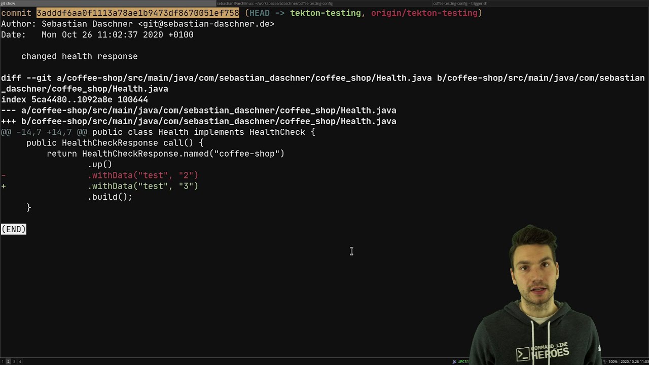8. Tekton Triggers & GitHub WebHooks - CI/CD with Tekton & ArgoCD
