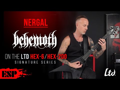 Nergal (Behemoth) on the LTD Signature Series HEX-6 and HEX-200 | ESP Guitars