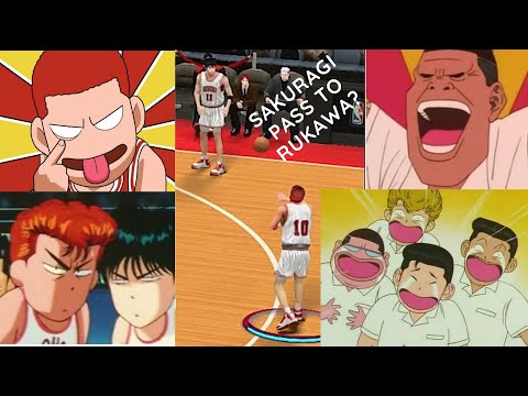 Shohoku V.S Ryonan NBA 2k Gameplay with funny clips