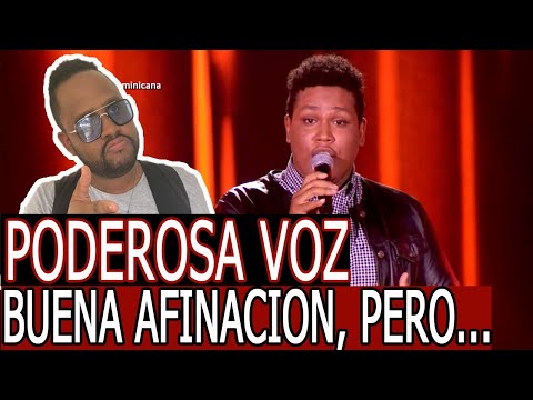 Ivan Pichardo – "No Me Doy Por Vencido" | Audiciones a Ciegas |The Voice Dominicana (video reaccion)