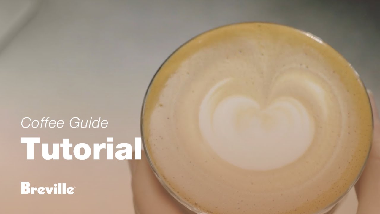 How to create latte art: the dot