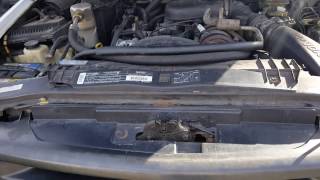 How To Open a 1996 Chevy Blazer Hood from the Outside When the Release Cable Breaks