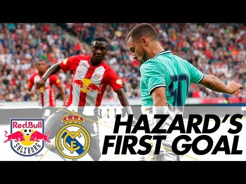 Eden Hazard's FIRST Real Madrid goal!